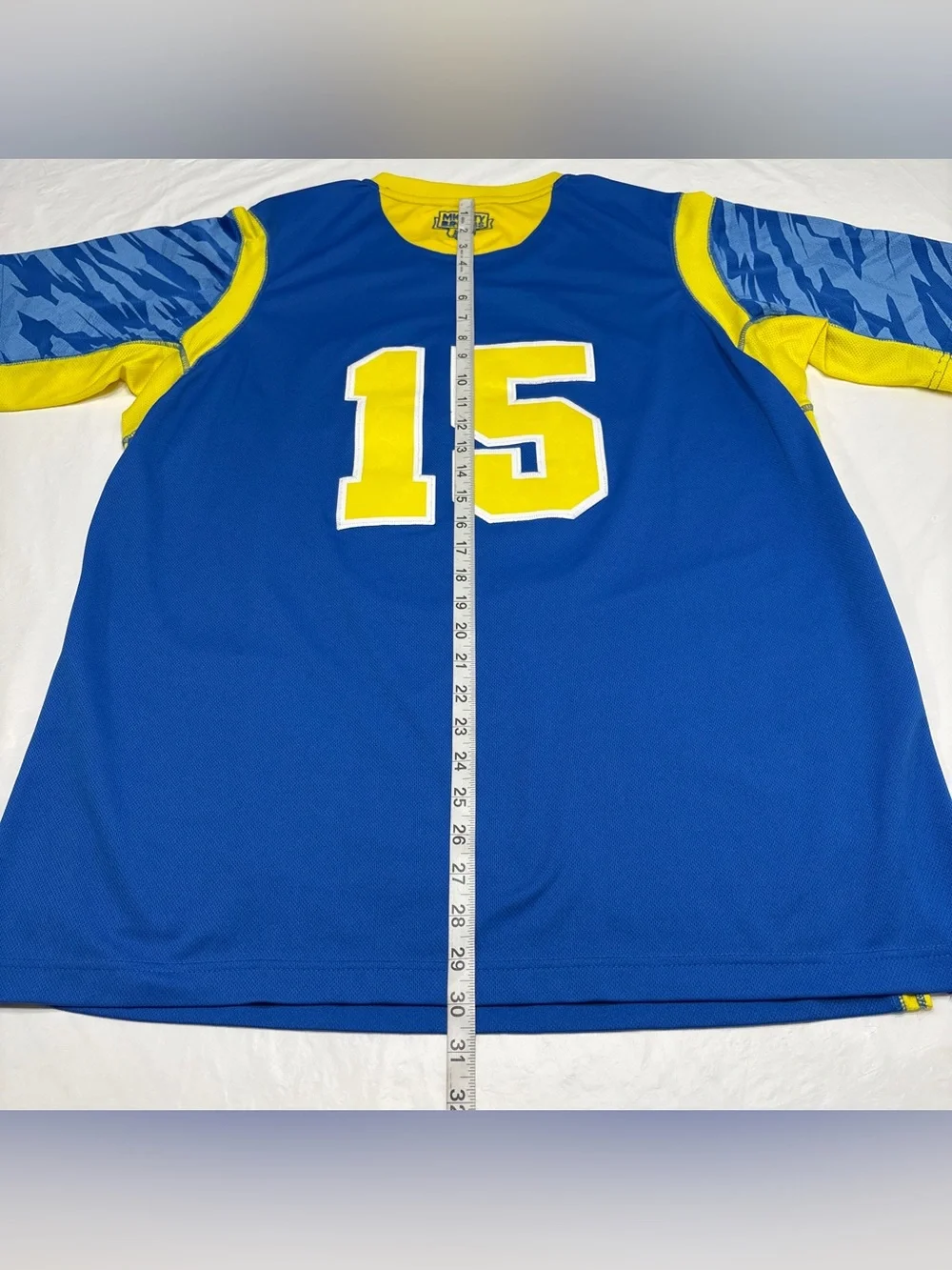 Adidas UCLA Bruins #15 Blue Basketball Jersey Shooting Shirt Men’s XL